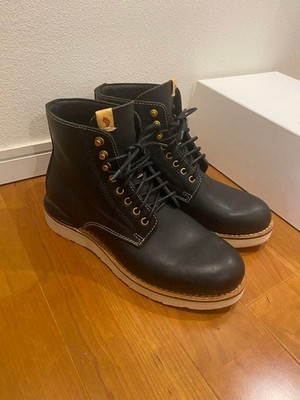 Visvim Virgili Boot-Folk Black US9 Leather Shoes With Box & Tag