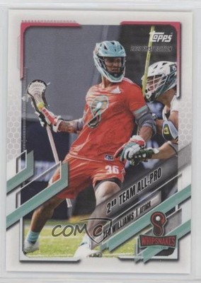 2021 Premier Lacrosse League First Edition 2nd Team All-Pro Zed Williams #45 1ut