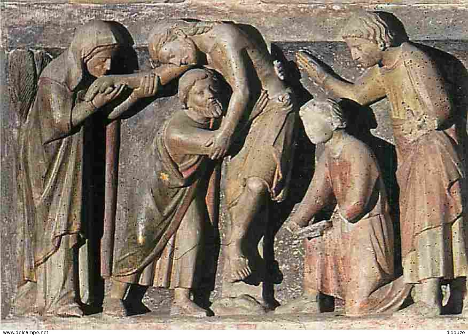 Postcard - 73 - Le Bourget du Lac - Eglise St Laurent - la Descente de Croi