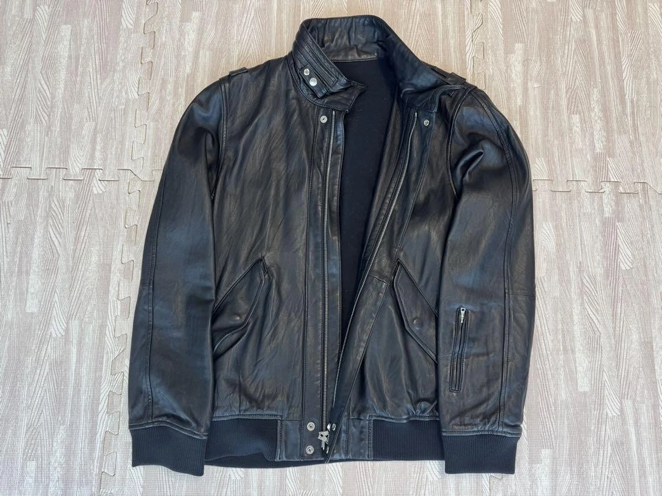 Leather jacket, size L, SOPHNET - Image 3 of 4