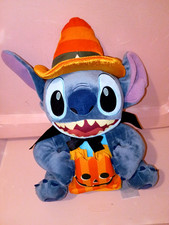 Disney Store Lilo Stitch Halloween Stitch 14" Plush.