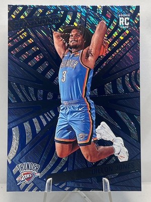 Dillon Jones 2024-25 Panini Revolution RC #115 Blue Storm OKC Thunder