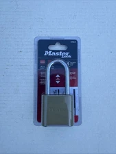 NEW!! Master Lock 2” (51mm) Set & Reset Your Own Combination Padlock 875DLH