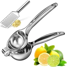 Stainless Steel Manual Citrus Juicer Squeezer Fruit Juice Press Kitchen Tool