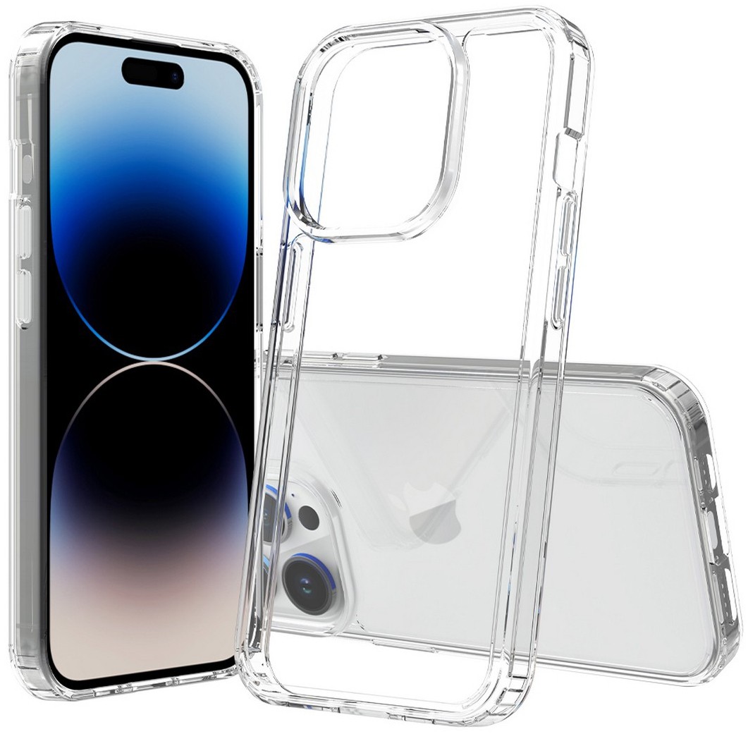 AquaFlex Anti-Shock Clear Case Slim Cover for iPhone 15 Pro
