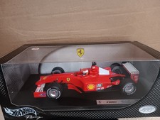 Michael Schumacher 2001 World Champion Ferrari F2001 Hot Wheels 1/18