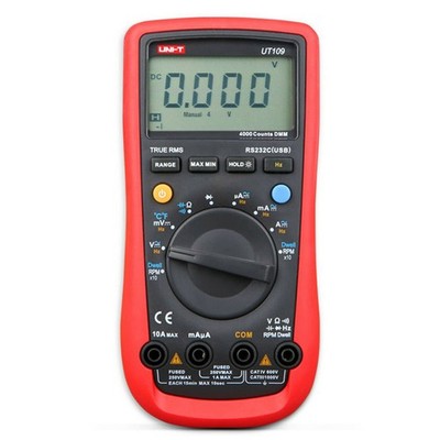 UNI-T UT109 Auto-Range Automotive Multi-Purpose Tester Marine Multimeter Meter