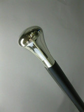 Antique Style Silver Brass Vintage Designer Handle Walking Wooden Stick Cane New