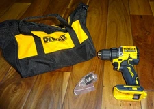 DEWALT BRUSHLESS 20V MAX 1/2" Cordless Drill DCD794 w/Bag & Belt Clip...NEW