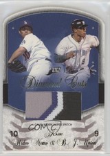 2005 Flair Diamond Cuts Super 1/20 BJ Upton Hideo Nomo (Patch) #DC-BU Patch v4j