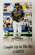 2025 Stadium Club Andrew McCutchen Blue Foil SP Pirates Hobby Exclusive PR/275