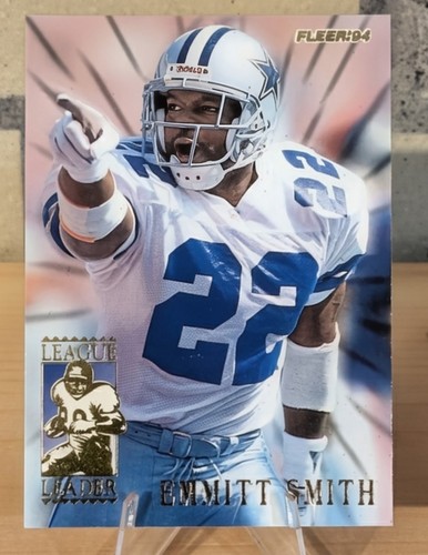 Emmitt Smith #7 1994 Fleer League Leaders card