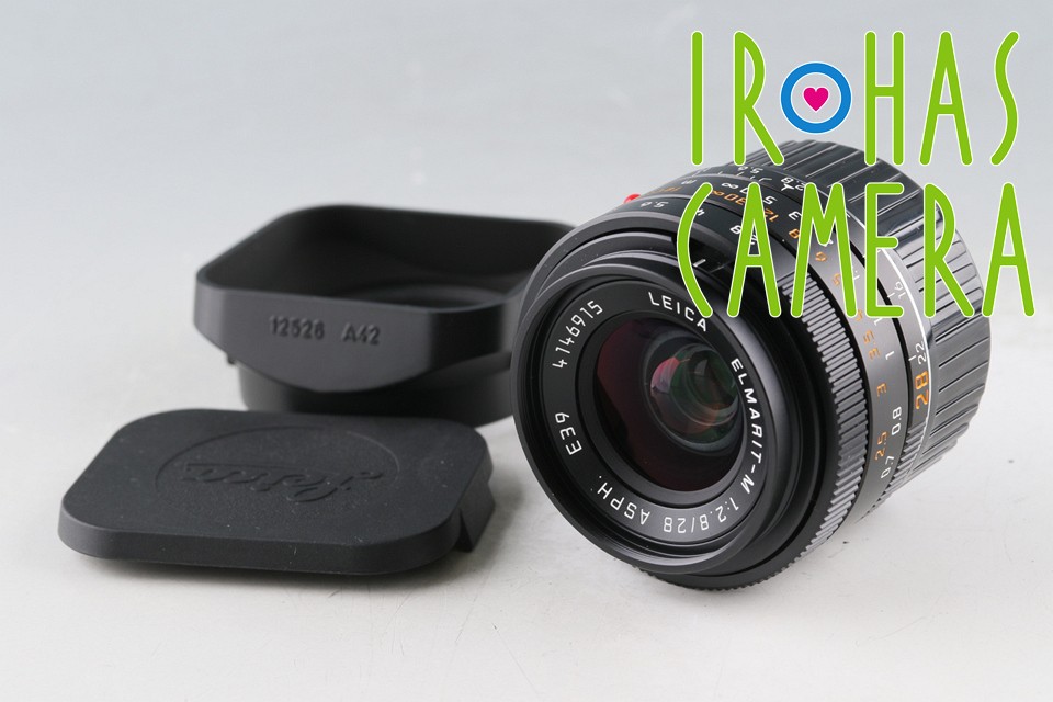 Leica Leitz Elmarit-M 28mm F/2.8 ASPH. Lens for Leica M #64112 T