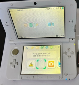Nintendo 3DS XL LL Pink White SPR-001 Console Japanese ver 1day shipping