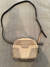 Rag bone Tan Brown leather suede cross body bag, Retails 298