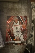 2023-24 Panini Phoenix - Peyton Watson #50 Red Ice Phoenix