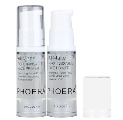 2 Pack PHOERA Face Primer,Magical Perfecting Base Face Mattifying Primer Anti-Ag