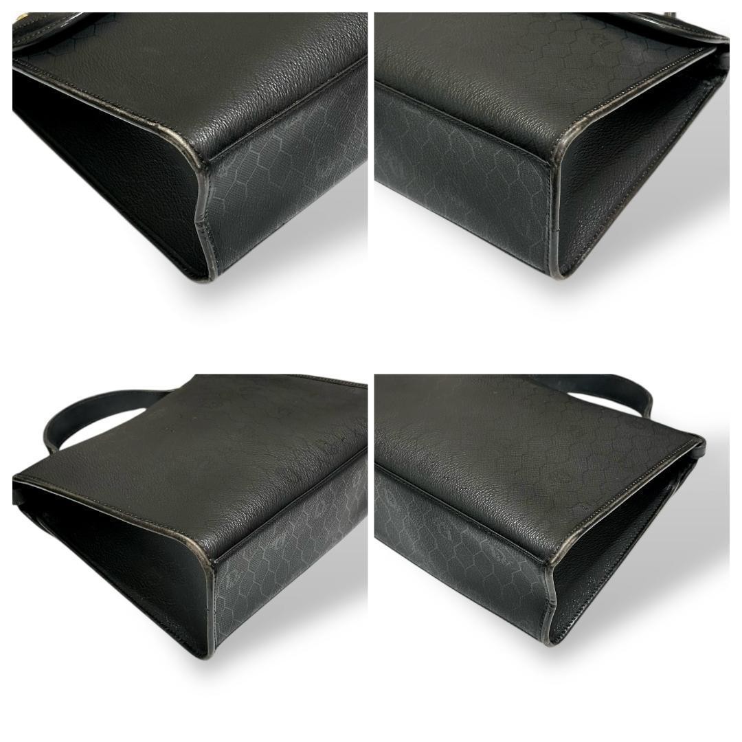 Christian Dior Mini Tote Handbag Black Vintage Women's From Japan Authentic thumbnail 16