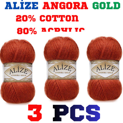 ALIZE ANGORA GOLD 36 TABA Yarn Color, 80% acrylic, 20% wool,sweaters  ko