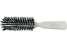 Vintage Goody Hair Brush Nylon Bristles White 8” Made In USA