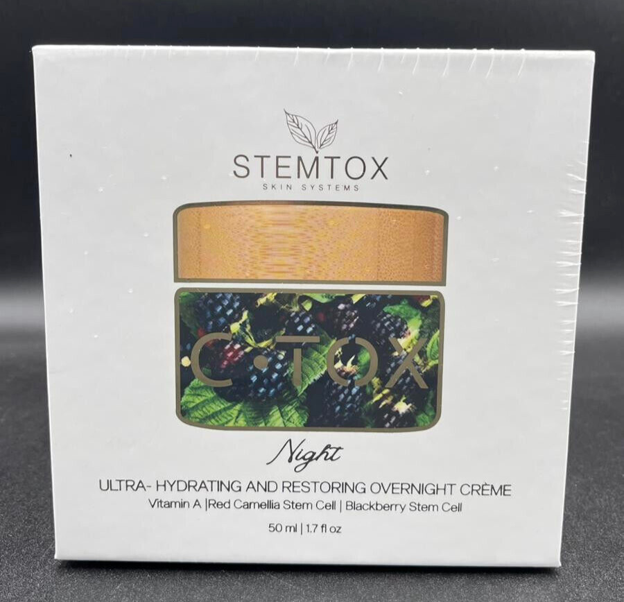 STEMTOX C.Tox NIGHT Ultra Hydrating and Restoring Overnight Cream 50ML BRAND NEW