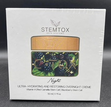 STEMTOX C.Tox NIGHT Ultra Hydrating and Restoring Overnight Cream 50ML BRAND NEW