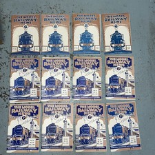 The Model Railway News 1934 Whole Year Of Magazines 12 Issues