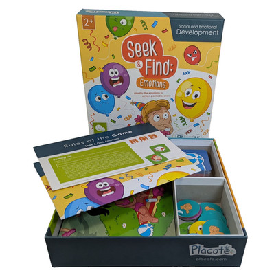 Placote Seek & Find Emotions Game Social Skills Emotional Development Complete