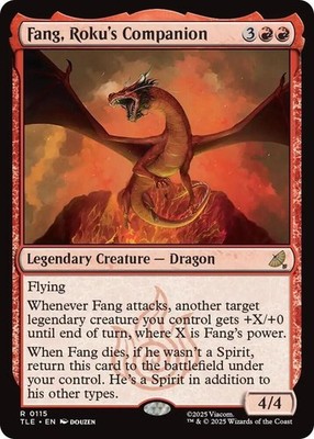 MTG - Fang, Roku's Companion - TLE 0115 - Avatar: The Last Airbender - Rare