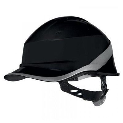 Delta Plus Diamond Vented Abs Safety Helmet Black