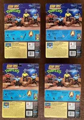 1994 TMNT Star Trek Ninja Turtle Action Figures - CHOICE