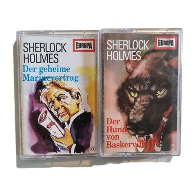 Sherlock Holmes Folgen 1 & 3 MC Kassetten Hörspiel - Europa