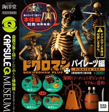 Capsule Q Museum Skullman Plus Pirate Edition Complete Set of 4