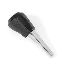 Toyota Vitz 90/130 Long Shift Knob Piano Black 8mm PVC Leather