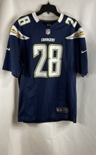 Nike Men's NFL Los Angeles Chargers Melvin Gordon #28 Jersey Navy Blue Sz L