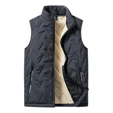 Autumn and winter fashion men's cotton vest jacket casual multifunctional