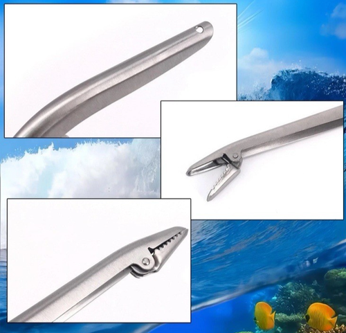 2 Pieces Stainless Steel Fish Hook Remover Fishing Extractor Freshwater and Salt - 第 2/4 張圖片