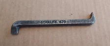 Vintage Stanley 670 offset flat-head screwdriver. Made in USA.