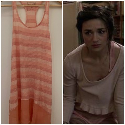 Screen Accurate Allison Argent free People  Sheer Top Teen Wolf y2k Vintage