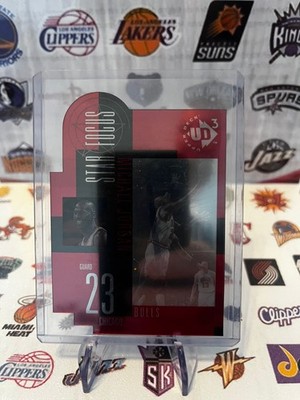 MICHAEL JORDAN 1996-97 UPPER DECK UD3 HOLOFOIL DIE-CUT CARD #23