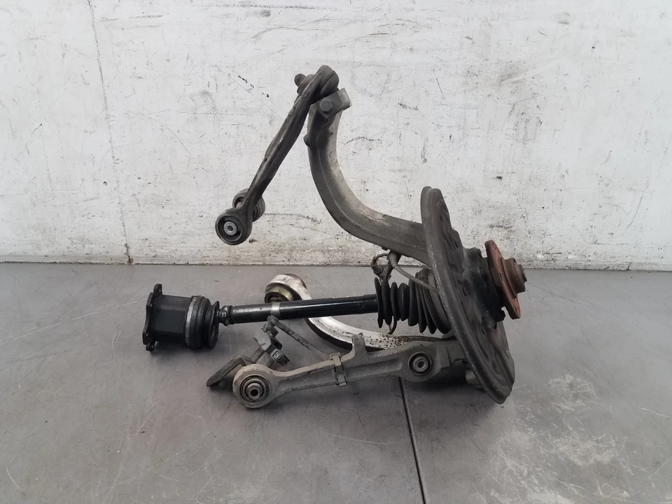 2004 Audi S4 Quattro B6 Left Front Hub Knuckle CV Axle Control Arms #8570 L7 - Image 2 of 4