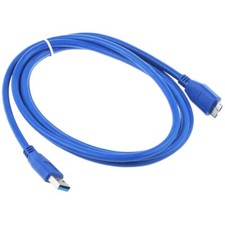 6ft USB 3.0 PC Data SYNC Cable Cord For WD My Book WDBFJK0040HBK Hard Drive Disk