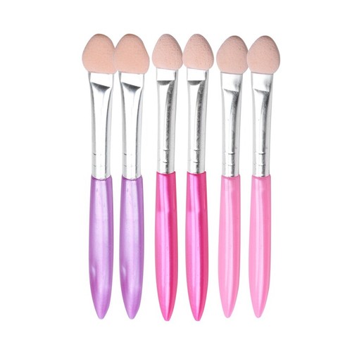 6 pieces End Foam Tip Applicators Eyeshadow Brush D3G91047