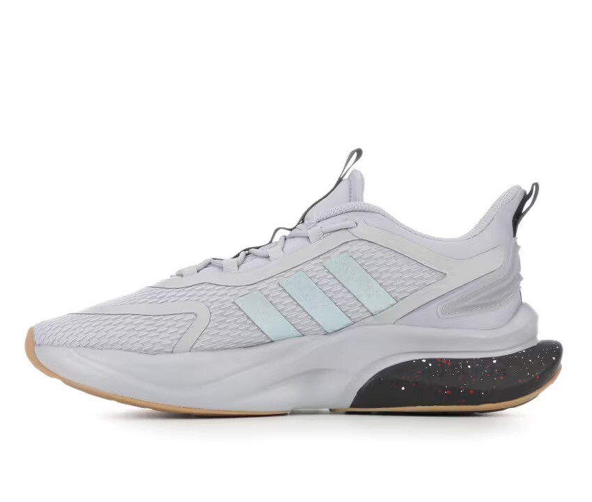 アズサ ホロ Mens Adidas AlphaBounce + Running Shoes Sneakers Grey Gray