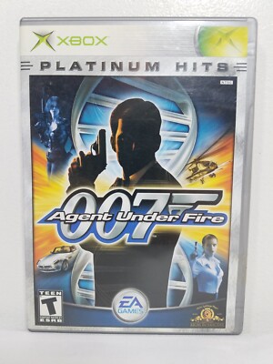 James Bond 007 Agent Under Fire Xbox PH Game & Case Video Game Complete CIB
