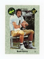 BRETT FAVRE 1991 Classic Premiere Edition Rc #30 Green Bay Packers Rookie HOF JM