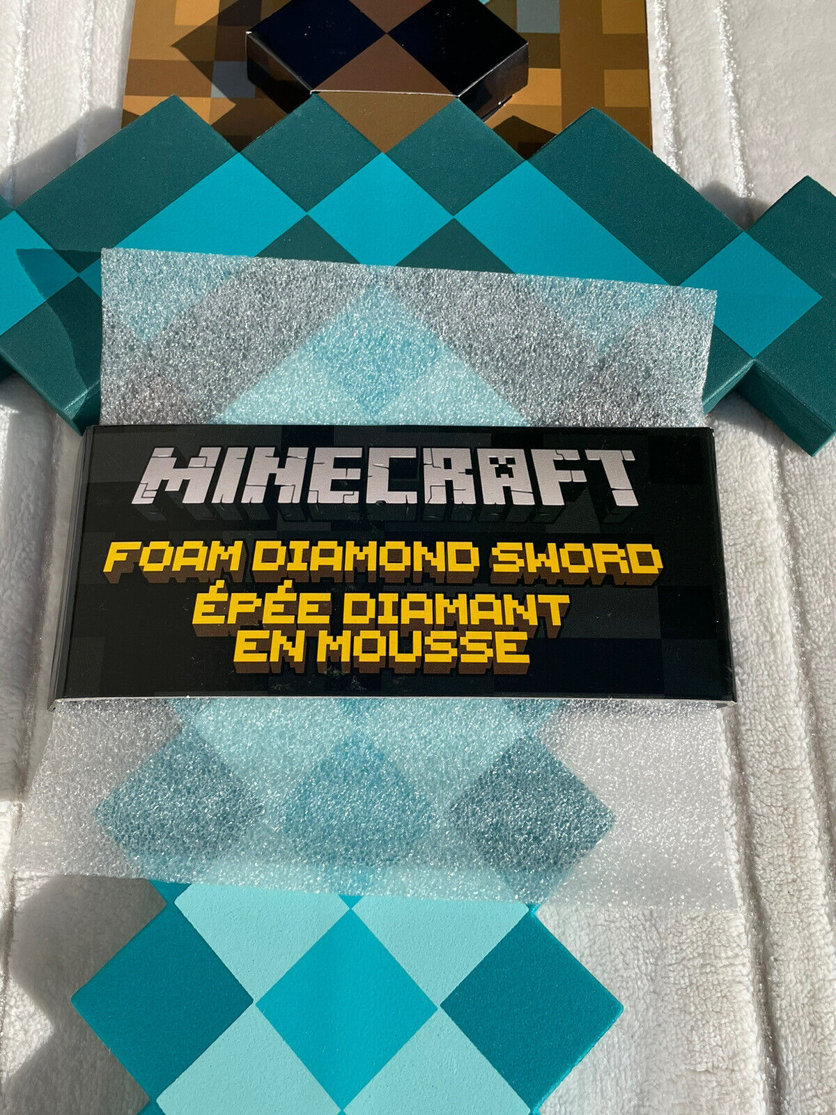 Minecraft Espada,Minecraft Diamond Sword & pickaxe Foam toys