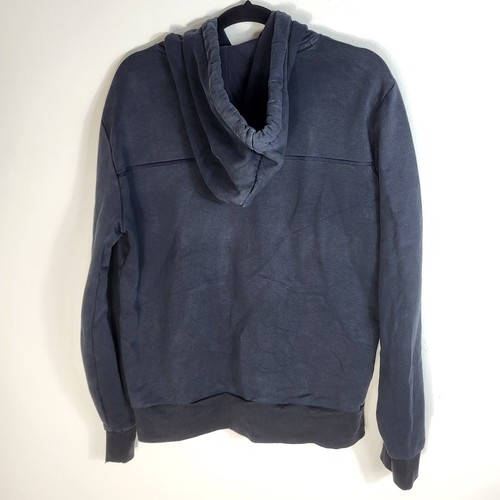 Hunter Original Herren marineblau geprägt Pullover Hoodie Größe M - Ladenmuster - Bild 2 von 12