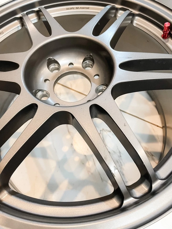 Ruedas Kosei Racing K1 TS JDM 17x8 +45 Gunmetal 2x Foto 2 de 4