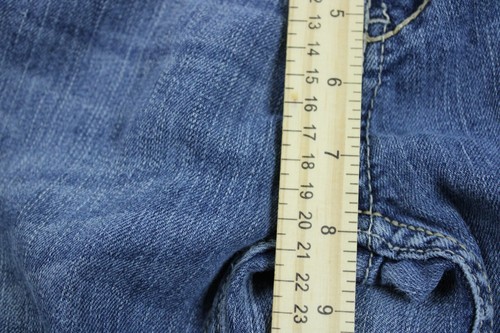 Union Bay Jeans Juniors 11 Blue Low Rise Slim Straight Medium Wash Stretch 32x32 - Picture 6 of 15